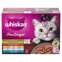 Whiskas 12 pack alutasakos Casserole hal-hús vegy.vál. (503) 12x85 g Konzerv, nedves táp kutya-macska Whiskas