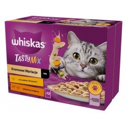 Whiskas 12 pack alutasakos adult krémes Klasszikus válogatás (212) 12x85g Konzerv, nedves táp kutya-macska Whiskas