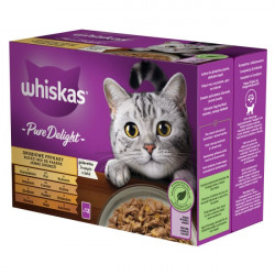 Whiskas 12 pack alutasakos Casserole multi szárnyas vál.(534) 12x85 g Konzerv, nedves táp kutya-macska Whiskas