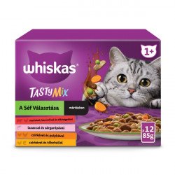 Whiskas 12 pack Chefs choice (716) 12x85 g Konzerv, nedves táp kutya-macska Whiskas