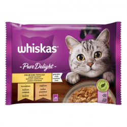 Whiskas 4 pack Casserole szárnyas menü (265) 4x85 g Konzerv, nedves táp kutya-macska Whiskas