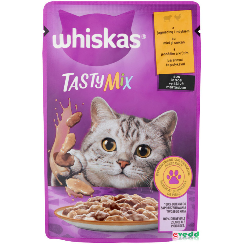Whiskas alutasakos 85 g krémes bárány