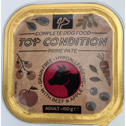 Top Condition alutálkás eledel kutyáknak 150 g marha almával (406) Konzerv, nedves táp kutya-macska Top Condition