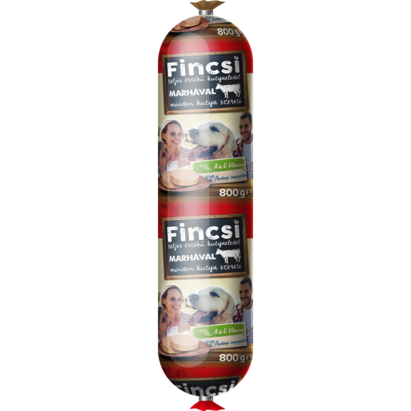 Fincsi kutyaszalámi 800g marha (201)