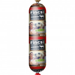 Fincsi kutyaszalámi 800g marha (201) Konzerv, nedves táp kutya-macska Fincsi