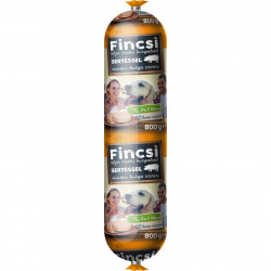 Fincsi kutyaszalámi 800g sertés (202) Konzerv, nedves táp kutya-macska Fincsi