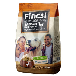 Fincsi száraz kutyaeledel 10 kg baromfis (111) Kutya kutya-macska Fincsi