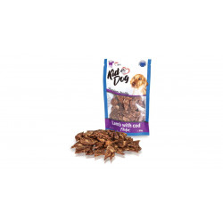 KidDog A04723 jutalomfalat kutyáknak - Lamb whit Cod Flakes - bárány 60%/tőkehal 30% lapocskák 80g Kutya kutya-macska KidDog