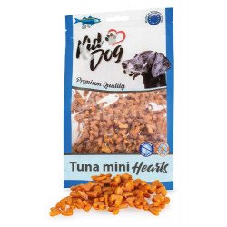 KidDog A04860 jutalomfalat kutyáknak - Mini Tuna Hearts - mini tonhalas szívecskék 70g Kutya kutya-macska KidDog