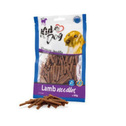 KidDog A04987 jutalomfalt kutyáknak - Lamb noodles - Bárányhúsos tészta kistestű kutyáknak 80g Kutya kutya-macska KidDog
