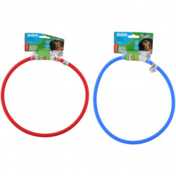 Kutya nyakörv 12xLED 2féle, újratölthető ca.72cmxH:1,5cm 231303 (XEH25223130) Kutya kutya-macska
