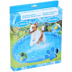 Kutya medence locsolós szökőkút/zuhany szőnyeg 100cm 475202 (XEH25247520) Kutya kutya-macska