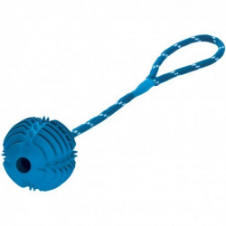 Kutyajáték K020293 hajítható labda 9 cm kötéllel Kutya kutya-macska