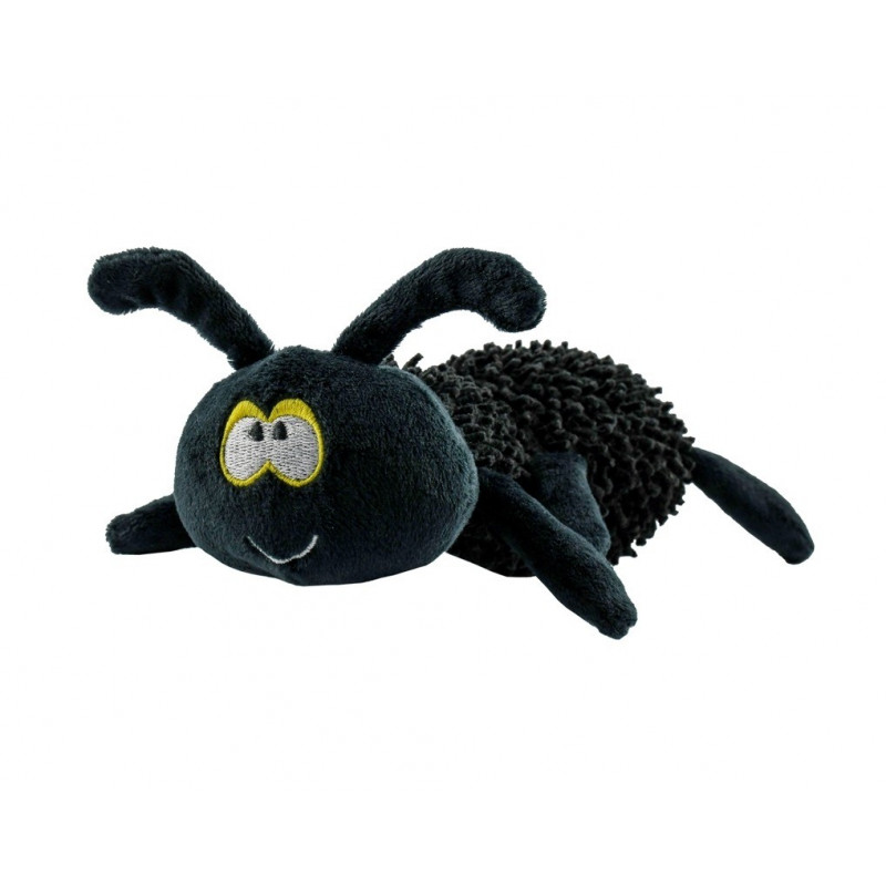 Pet Nova kutyajáték plüss pók csipogó hanggal (PLU-SPIDER) 22x16x7 cm