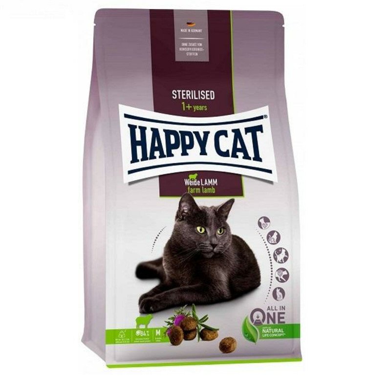 Happy Cat Adult sterile bárány 10 kg 143480