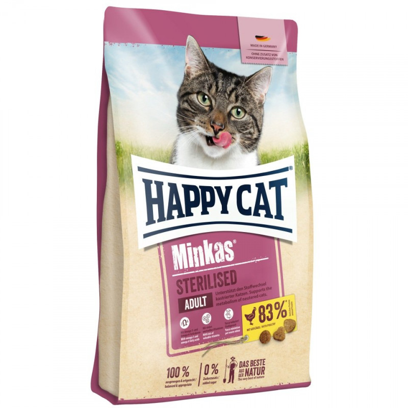 Happy Cat Minkas 10 kg Sterilised 125715