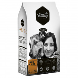 Amity Premium száraz kutyatáp ADULT 3 kg Lamb-Rice  04PE030033 Kutya kutya-macska Amity