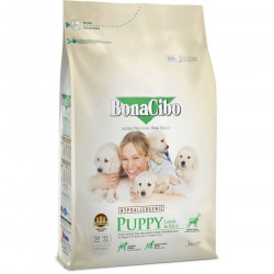 BonaCibo Dog Puppy Hypoallergén 15 kg Lamb & Rice szardellával Kutya kutya-macska BonaCibo