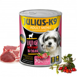 JULIUS K-9 DOG 1240 g konzerv Lamb&Rosehip bárány+csipkebogyó 314648 Konzerv, nedves táp kutya-macska JULIUS-K9