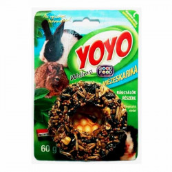 YOYO mézeskarika rágcsálóknak c-vitaminos Madáreledel Rágcsáló Yoyo