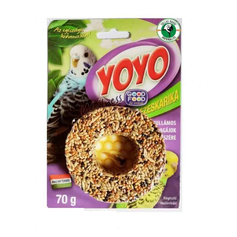 YOYO mézeskarika hullámos c-vitaminos