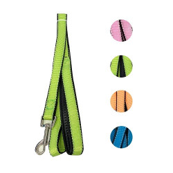 BPS 3831 Textil póráz fényvisszaverős 15 mm x 120 cm Kutya 0