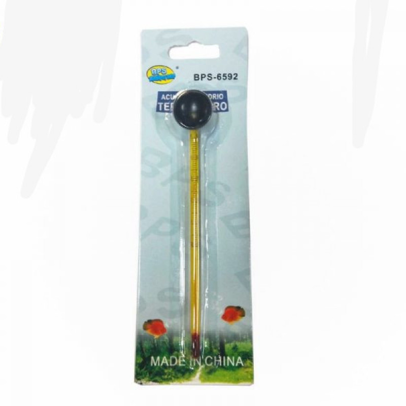 BPS 6592 hőmérő vékony sárga tapadóval 15 cm