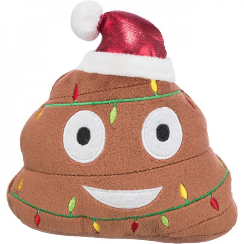 TRIXIE 92579 Xmas kutya játék plüss emoticon 17 cm