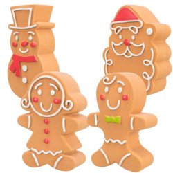 TRIXIE 92535 Xmas kutya játék mézeskalács latex 11 cm Macskajáték 0 TRIXIE