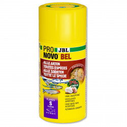 JBL PRONOVO BEL FLAKES S 100ml lemezes táp növendékhalaknak 31101 (volt NanoBel és Novo Bea) Díszhaltáp Akvarisztika JBL