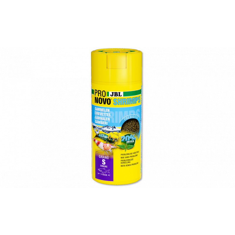 JBL PRONOVO SHRIMPS GRANO S 100ml CLICK főeleség shrimpek számára 31560 (volt Novo prawn)