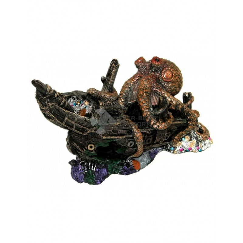 TK Dekoráció OY-0815 hajó polippal 28x13x183,5 cm