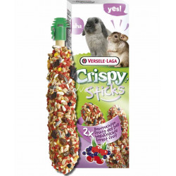 VL Crispy dupla rúd nyúl-csincsilla 110 g forest fruit 462062 Eledel Rágcsáló Versele-Laga