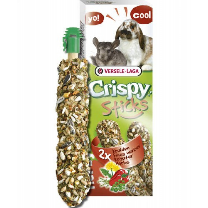 VL Crispy dupla rúd nyúl-csincsilla 110 g gyógynövényes 462063