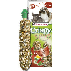 VL Crispy dupla rúd nyúl-csincsilla 110 g gyógynövényes 462063 Eledel Rágcsáló Versele-Laga