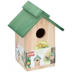AD Madáretető/ fészkelő fából 24x18x14cm 137216 (XEH25213721) Etető, itató Madár AD-Pet Confort