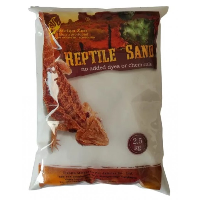 TK MZ-FEHÉR terrárium homok talaj 2,5 kg