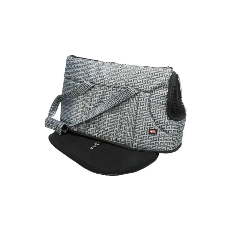 TRIXIE 36217 RIVA szivacstáska 45x30x26 szürke hálós fej résszel