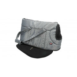 TRIXIE 36217 RIVA szivacstáska 45x30x26 szürke hálós fej résszel Kutya kutya-macska TRIXIE