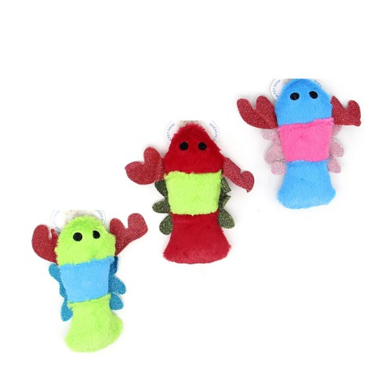 BPS 10157 Kutyajáték plüss sipoló rák 20 cm
