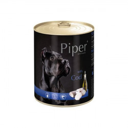 PIPER 400 g konzerv kutyáknak 55%-os tőkehal Konzerv, nedves táp kutya-macska PIPER