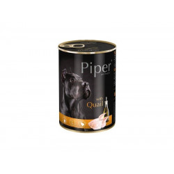 PIPER 400 g konzerv kutyáknak 65%-os fürj Konzerv, nedves táp kutya-macska PIPER