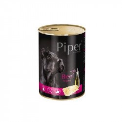 PIPER 400 g konzerv kutyáknak 65%-os marhapacal Konzerv, nedves táp kutya-macska PIPER