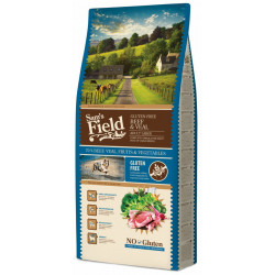 SF Dog glutén mentes száraz eledel 13 kg adult large breed marha- és borjúhús 132730 Kutya kutya-macska Sam-s Field