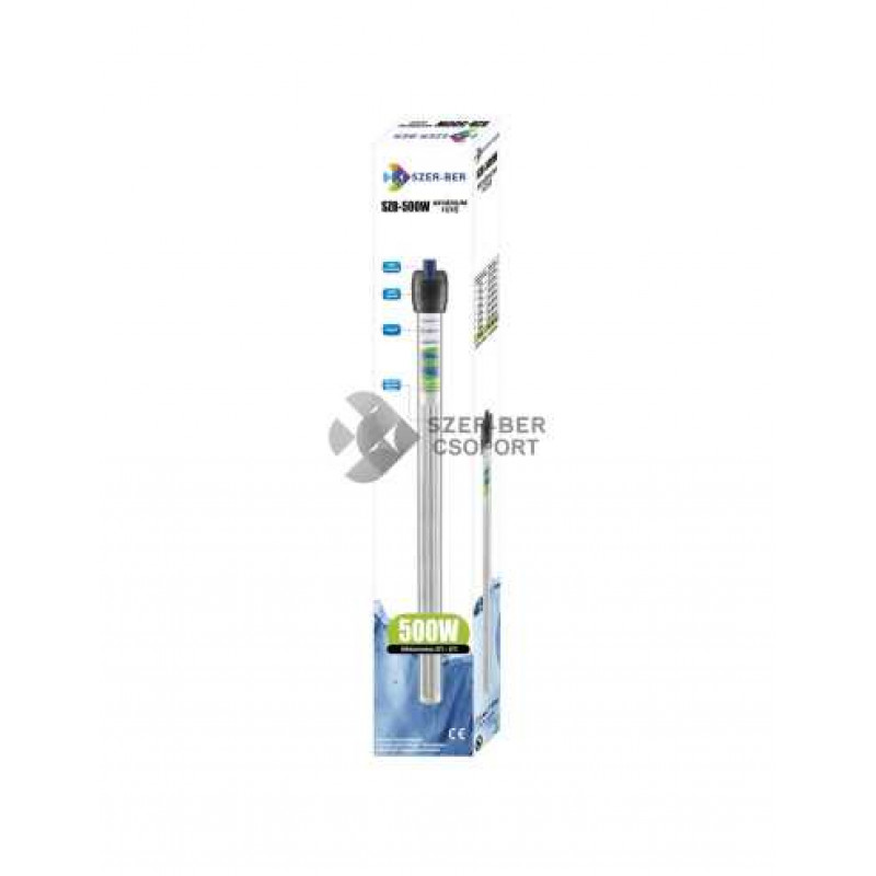 Szer-Ber akváriumi automata fűtő 500 w 300-500 l-hez 45 cm (SZB500W)