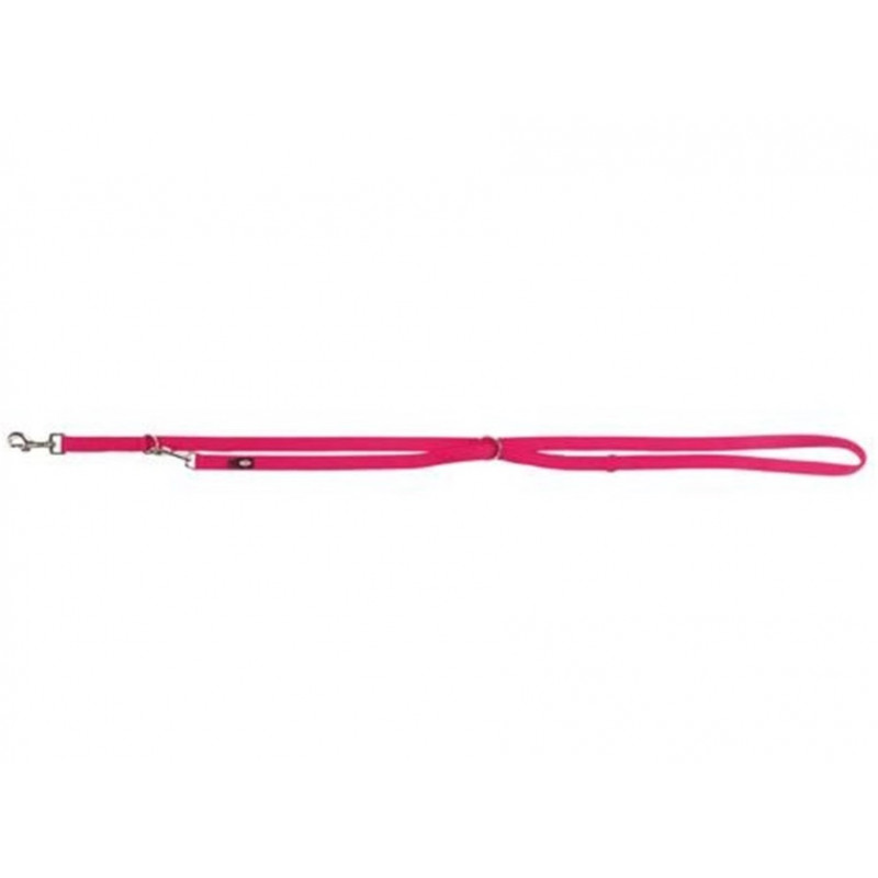TRIXIE 200711 póráz premium áll. kétréteg XS-S 2m/15mm fuchsia