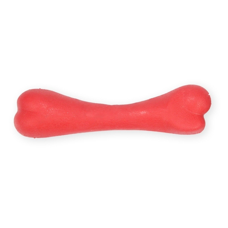 SZB AQUA NOVA kutyajáték tömör gumicsont 16 cm piros TPR-BONE16RE