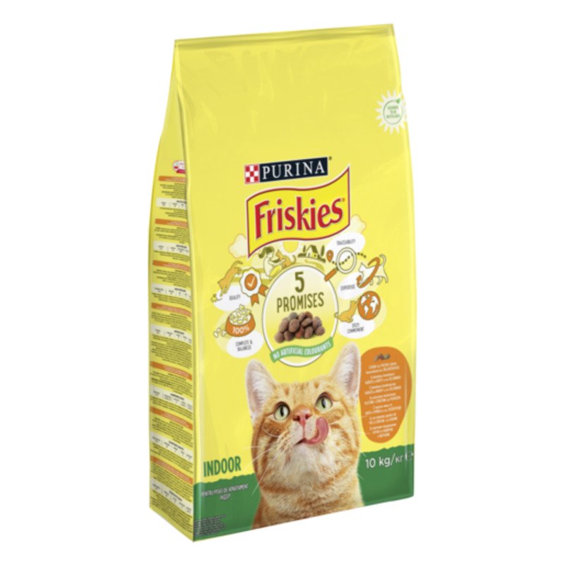 Friskies grand m. 10 kg cicatáp benti cicáknak (indoor cat)
