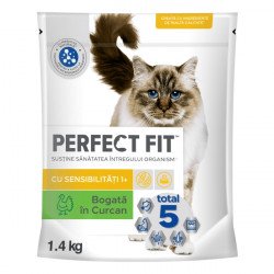PERFECT FIT száraz cica eledel 1,4 kg sensitive pulykás Macskatáp, macskaeledel kutya-macska PerfectFit