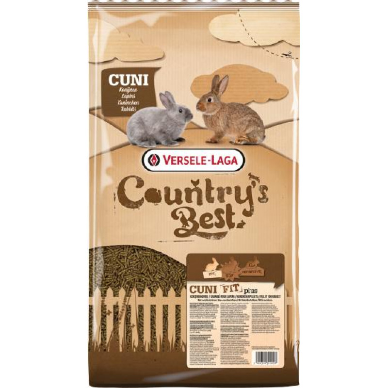 VL Countrys Best. Cuni-Fit pure -rabbit feed 20 kg 473166 Háztáji nyúltáp kokcidiosztatikum nélkül